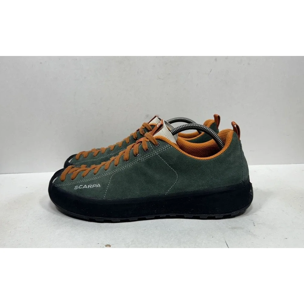 Scarpa Mojito Wrap Hiking Trail Shoes Men's Size 10.5 Green Orange
